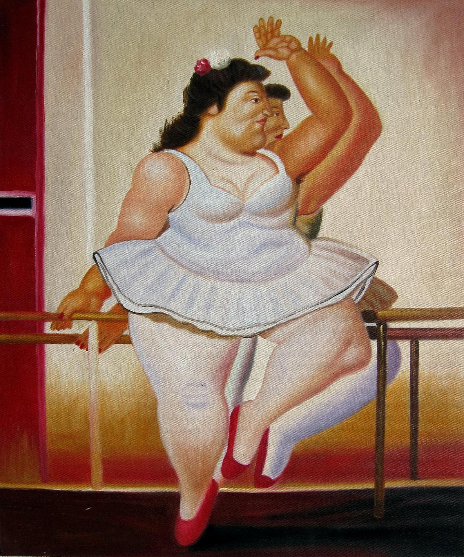 Фернандо Ботеро картины балерина