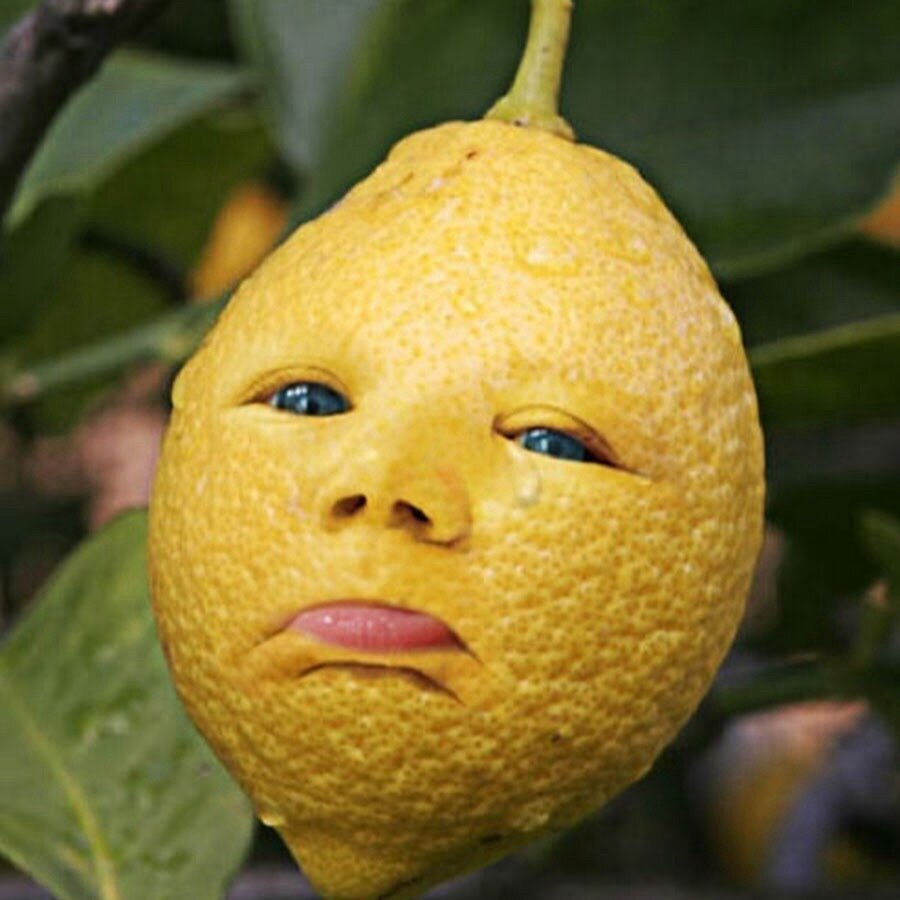 Человек лимон