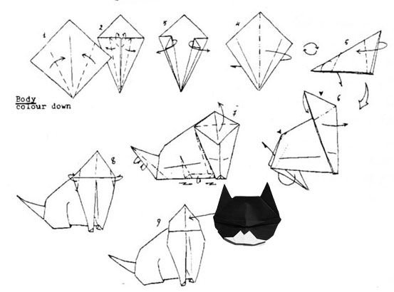 Оригами лемур (40 фото)