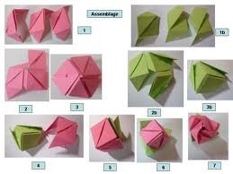 Оригами роза трансформер из куба (43 фото)
