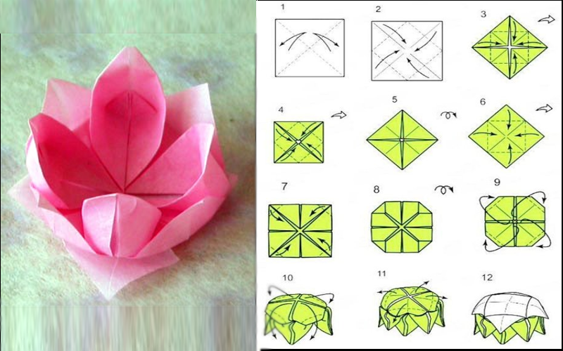 Цветок крокус своими руками оригами. Оригами Лилия кувшинка. Оригами кувшинка (Лотос). Оригами Лилия кувшинка из бумаги. Цветы оригами Лотус.