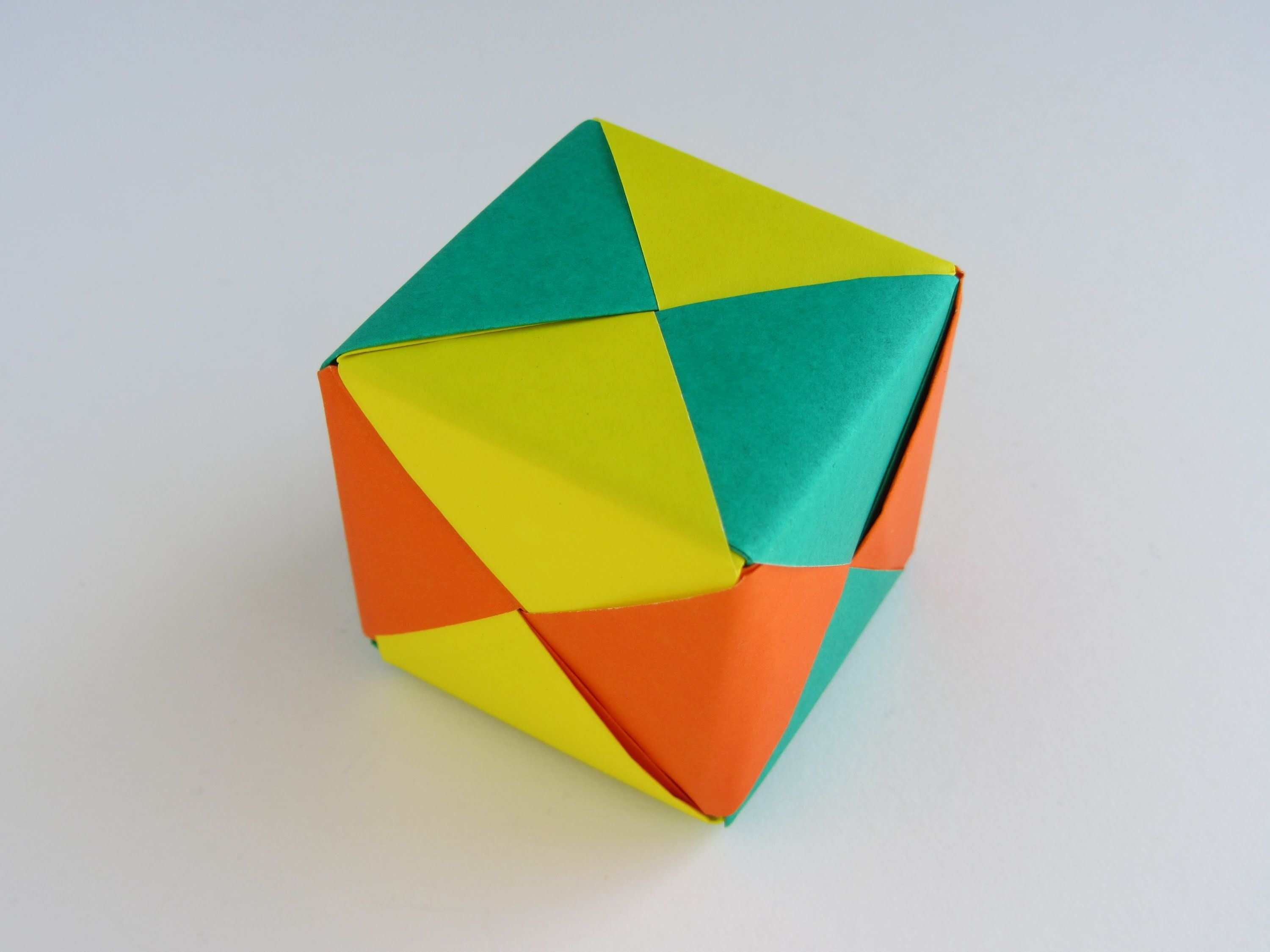 Сделать cube. Куб Сонобе. Оригами Сонобе. Оригами куб Сонобе. Пирамида Сонобе.