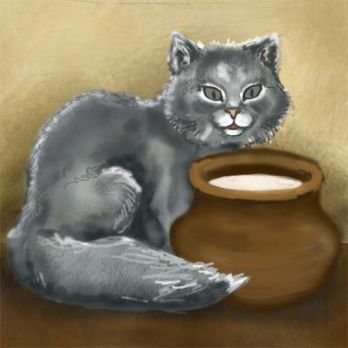 Кашка серая. Кот в сметане. Серый кот ест сметану. Мамин Сибиряк о молочке овсяной кашке и сером котишке Мурке. Кот и сметана рисунок.