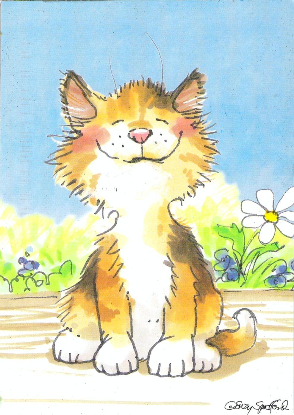 Котёнок и солнышко. Кот на солнышке. Коты рисунки. Котик на солнышке. Озорная веселая добрая