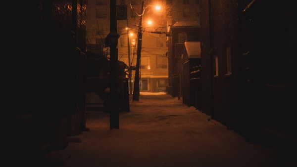 Фон улицы в россии ночью (43 фото)