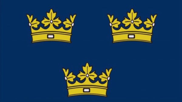 Флаг с короной