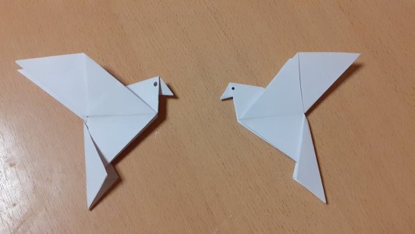 Оригами акция голубь мира (39 фото)