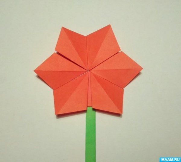 Оригами аленький цветочек (43 фото)