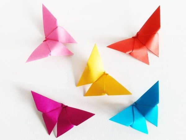 Оригами бабочка (45 фото)