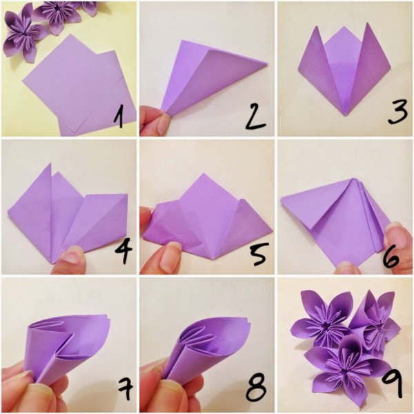 Оригами бутон (42 фото)