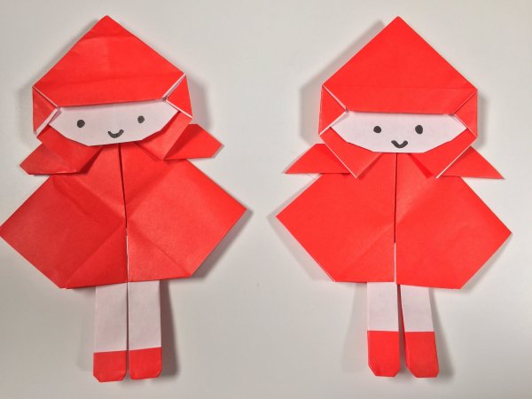 Оригами человечек (42 фото)