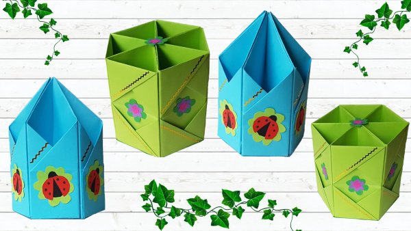 Оригами длинная коробка (44 фото)