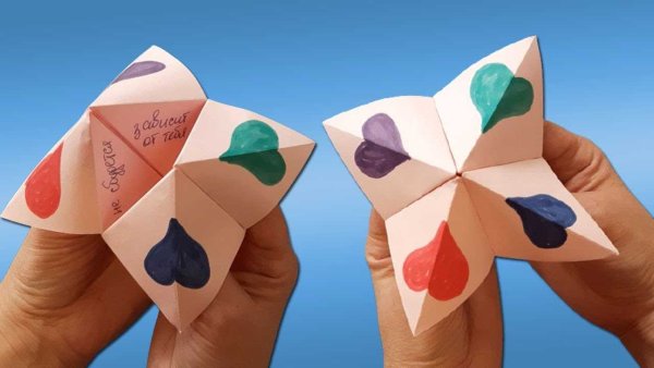 Оригами гадалка на любовь (43 фото)