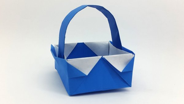 Оригами корзинка для овощей (45 фото)