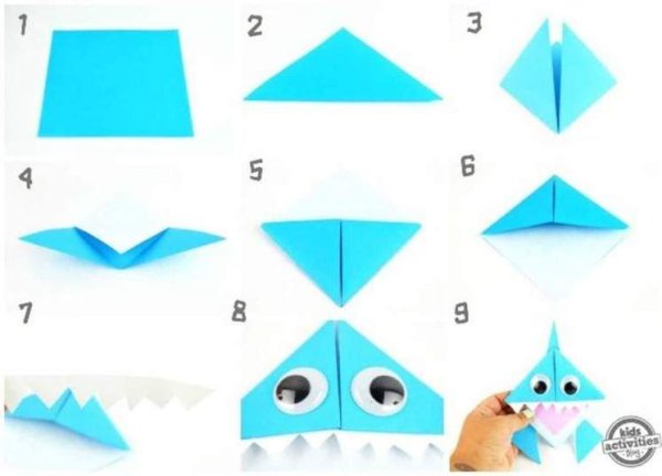 Оригами кусачка (44 фото)
