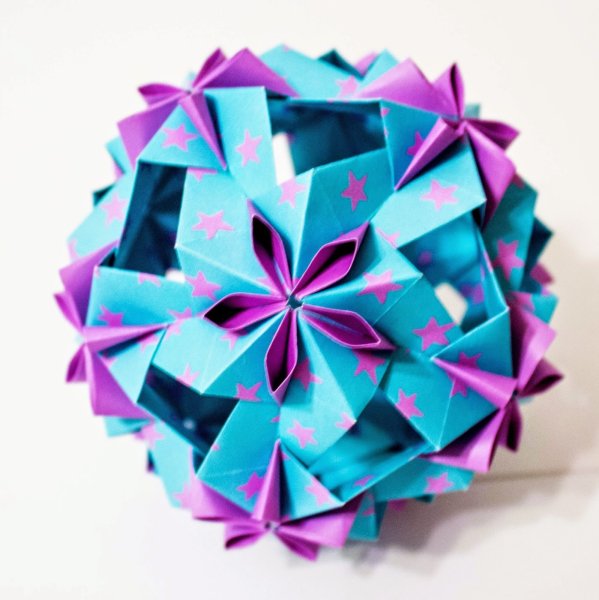 Оригами кусудамы (42 фото)