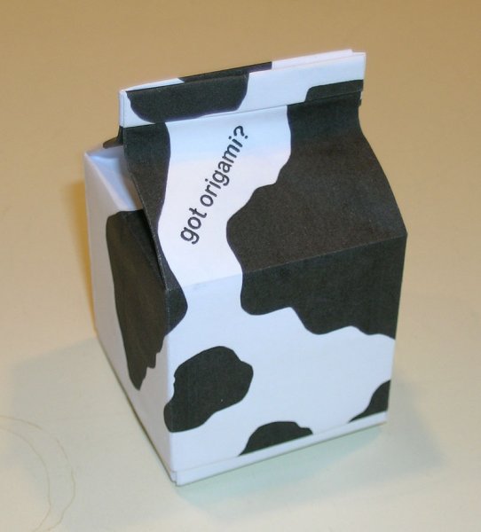 Оригами молоко (45 фото)