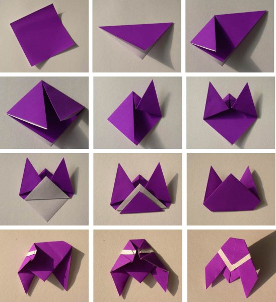 Оригами несложные (44 фото)