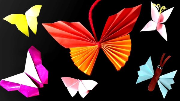 Оригами ночная бабочка (44 фото)