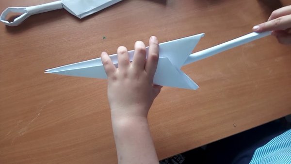 Оригами оружие ножи кунай (42 фото)