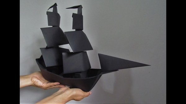 Оригами пират (45 фото)