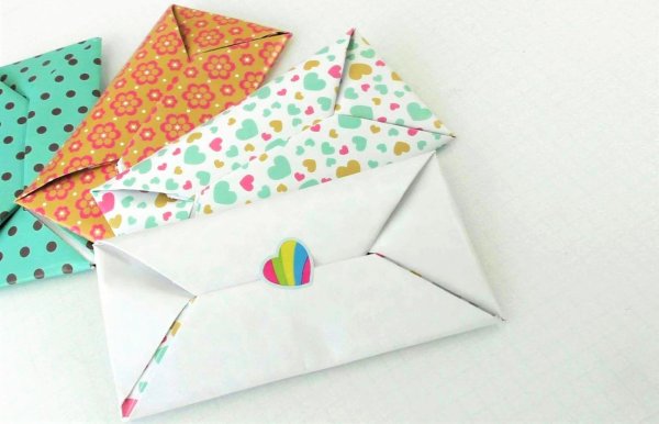 Оригами подарочный конверт (44 фото)