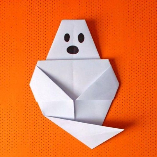 Оригами привидение (42 фото)