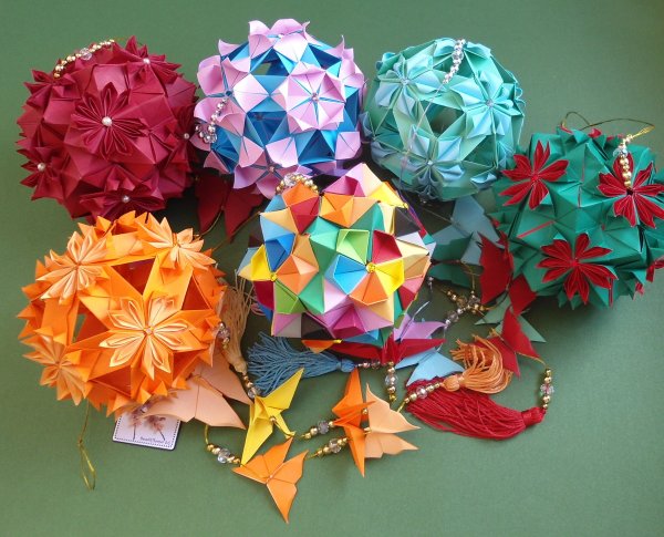 Оригами шарик (45 фото)