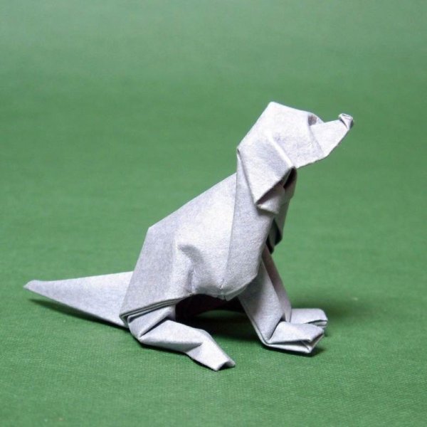 Оригами щенок (42 фото)