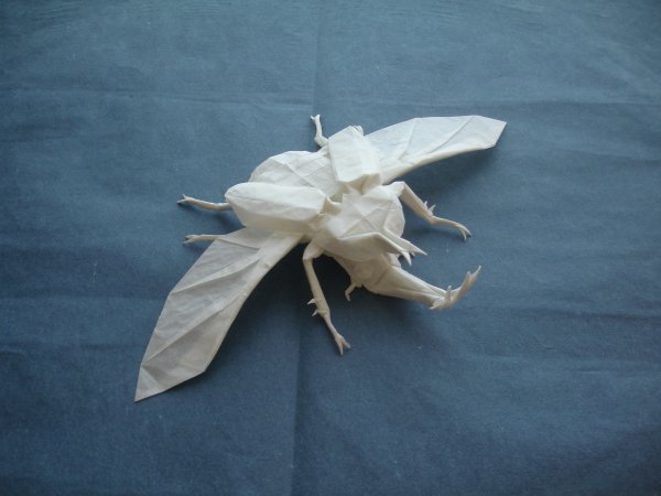 Оригами сложные насекомые (39 фото)