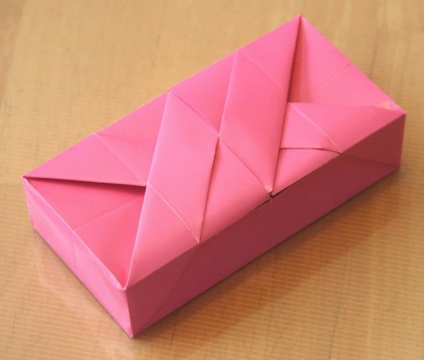 Оригами высокая коробка (43 фото)