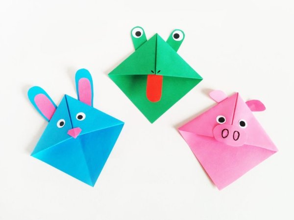 Оригами закладка маленькая (45 фото)
