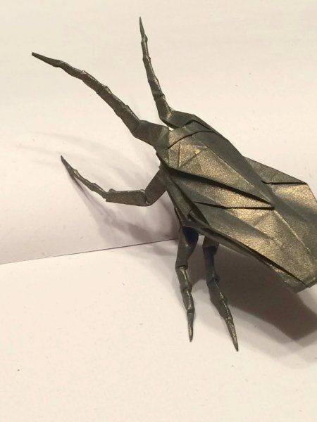 Оригами жук (38 фото)