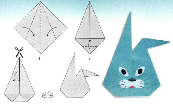 Оригами звери (41 фото)