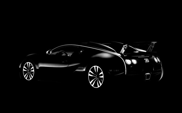 Красивая машина на черном фоне (45 фото)