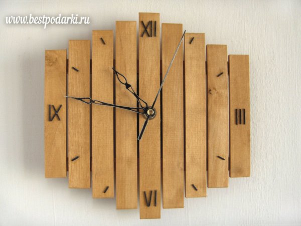 Поделки часы из дерева: идеи по изготовлению своими руками (45 фото)