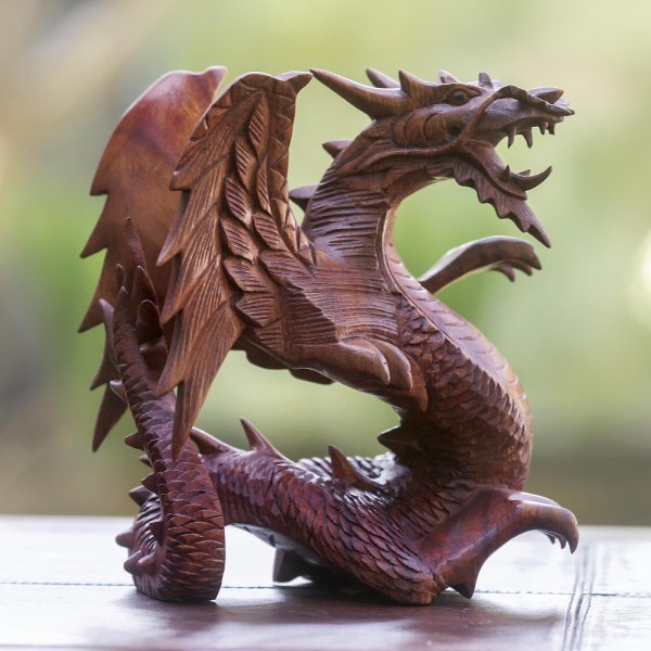 Поделки дракон из дерева: идеи по изготовлению своими руками (43 фото)