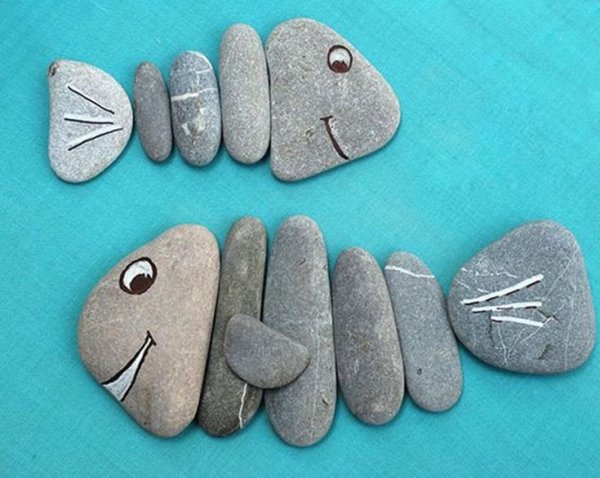 Поделки из камней с рисованием: идеи по изготовлению своими руками (44 фото)