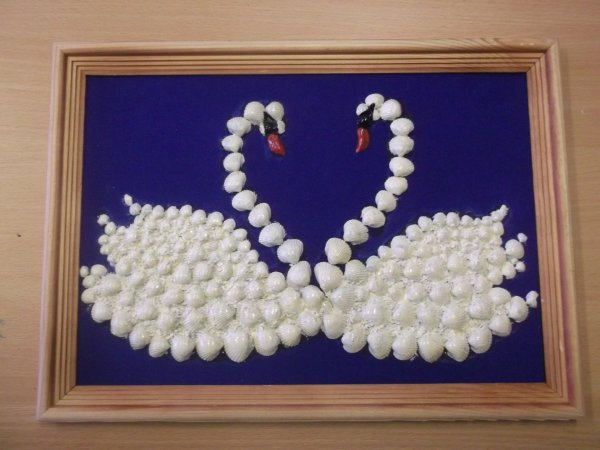 Поделки из ракушек лебедь: идеи по изготовлению своими руками (43 фото)