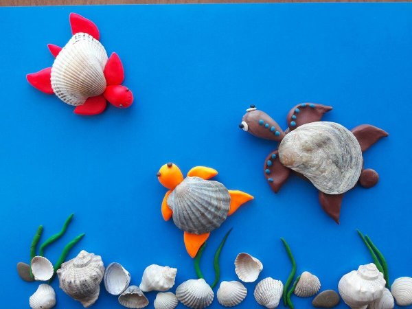 Поделки морское дно с ракушками: идеи по изготовлению своими руками (44 фото)