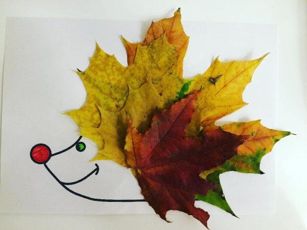 Поделки осень из кленовых листьев: идеи по изготовлению своими руками (44 фото)