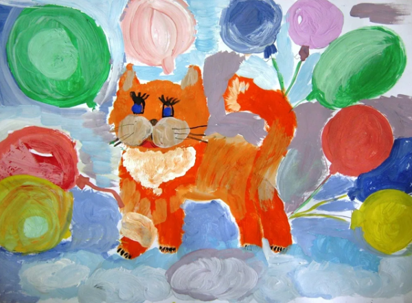 Рисунки хармса удивительная кошка (41 фото)