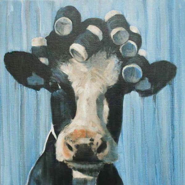 Рисунки корова с сигаретой (37 фото)