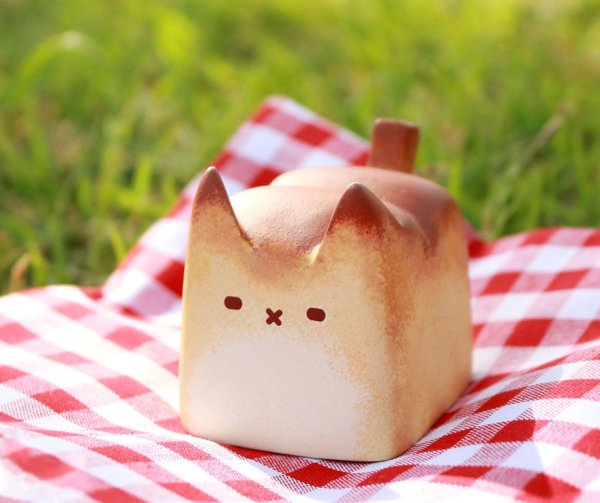 Рисунки котенок в хлебушке (39 фото)