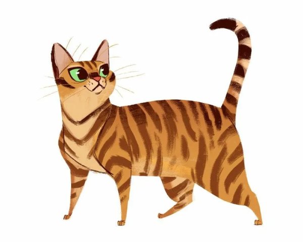 Рисунки мультипликационные коты (27 фото)