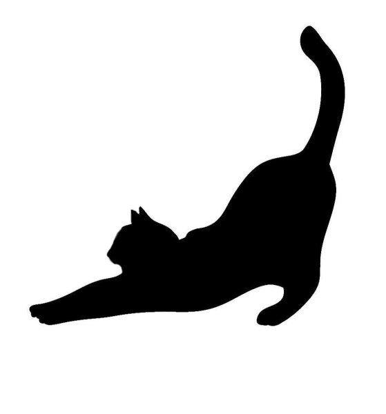 Рисунки тянущаяся кошка (41 фото)