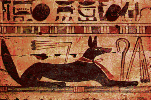 Рисунки египетская собака (43 фото)