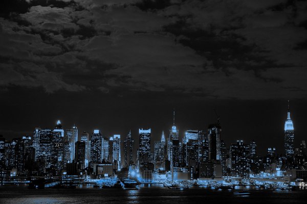 Темный фон ночной город (44 фото)