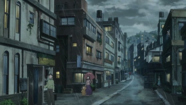 Улица после дождя фон аниме (43 фото)