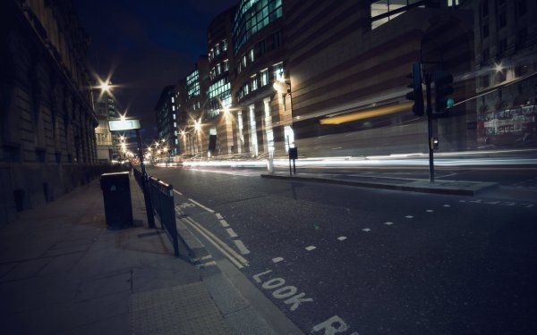 Вечерняя улица фон (40 фото)